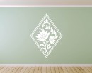 Damask Wall Pattern Decal 